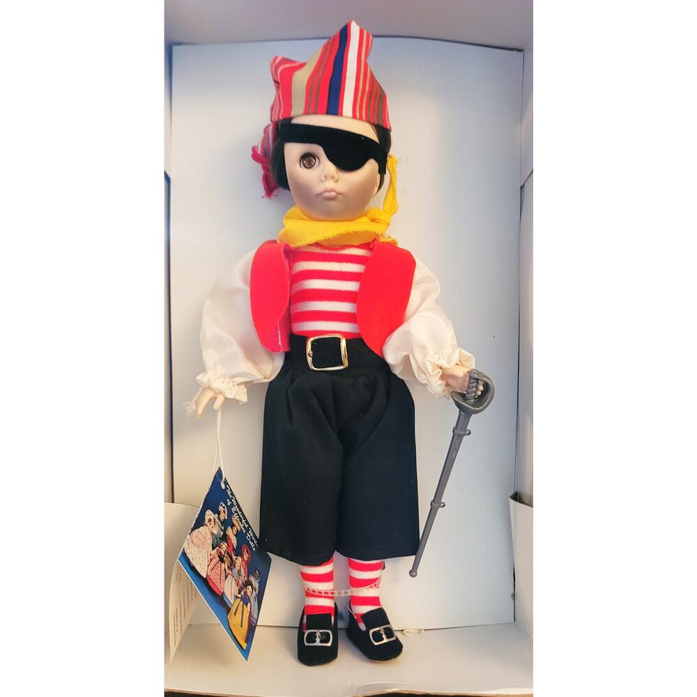 1983 Vintage 11” Effanbee Captain Kidd Doll from Storybook Series #1182 NIB